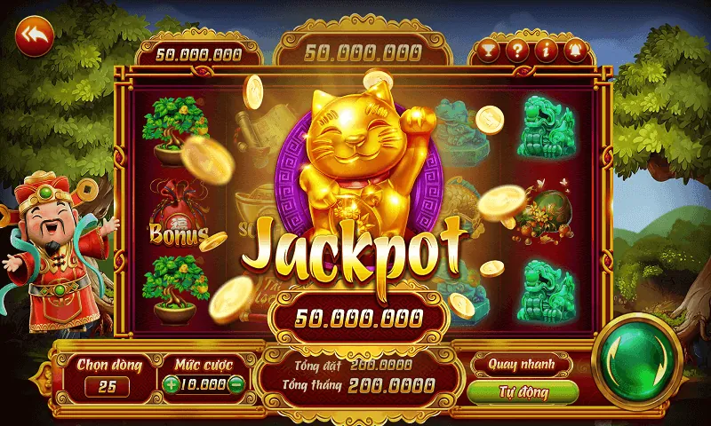 Hoàn trả tiền mặt với chồng tiền và tông màu xanh vàng, ưu đãi hoàn trả banca28 android